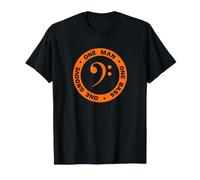 Bajista One Man One Bass One Groove Cool Rockstar Band Camiseta