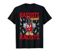 Bajistas contra el Racismo contra los racistas Camiseta