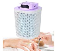 Bajo Aspirador De Polvo Para UñAs Silencioso De 40 W, Silencioso Y Con 3 Velocidades De SuccióN Ajustables, Ideal Para Salones De UñAs Profesionales Y Uso DoméStico.,Purple