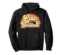 Bajo Cortisol Chill Nivel De Estrés Ansiedad Meme Cita Sudadera con Capucha