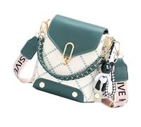 BAJO CRUSCHE PHELLE, BAJO CRUCSO PU MINI Para Niñas | Pequeño Bolso De Cruz, Cartera Cruzada Compacta Para Trabajo, Vacaciones, Escuela Y Negocios, verde, riferimento alla descrizione