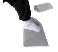 Bajo Descanso de pie de oficina - cojín de espuma de memoria suave con tapa lavable | Plataforma de asistencia para piernas ergonómicas para mayor comodidad, circulación, alineación,