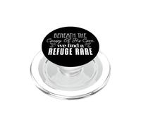 Bajo el Amparo de Su Cuidado - Refugio Espiritual PopSockets PopGrip para MagSafe