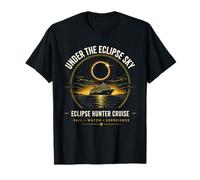 Bajo El Eclipse Cielo Eclipse Hunter Crucero Camiseta