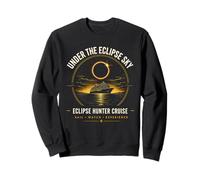 Bajo El Eclipse Cielo Eclipse Hunter Crucero Sudadera