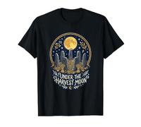 Bajo El Paganismo Camino Mágico de Crecimiento Espiritual Camiseta gráfica económica, Hombre, Negro, S