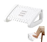 Bajo el reposapiés del escritorio - taburetes de masaje ajustables, Oficinas reposapié | Descanso de pie debajo del escritorio con textura de masaje, taburete de pie inclinador sin deslizamiento para