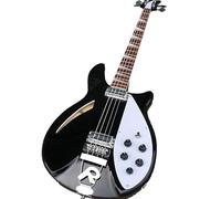 Bajo eléctrico con 4 cuerdas, diapasón de palisandro, golpeador y color negro llamativo: for bajistas músicos que buscan un sonido alto