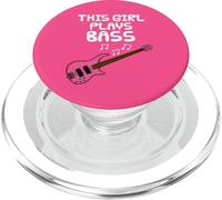 Bajo, Esta chica toca el bajo, Música bajista femenina PopSockets PopGrip para MagSafe