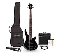 Bajo Harlem 4 + Set de Amplificador de 15 W, Negro