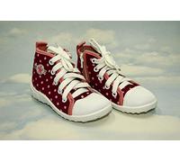 Bajo - High Top Zapatillas Zapatillas, Niños, Niños, Niñas, unisex, lanced, Slip - On, cremallera, Nice, multicolor tamaños desde 4uk - 21EU, 5UK - 22EU, 6UK - 23EU, 7uk - 24EU, Rosa ratón Pink Mouse