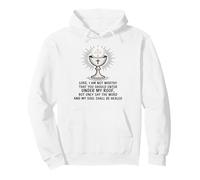 Bajo mi Techo Oración de la Santa Comunión Arte Católico Sudadera con Capucha