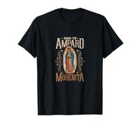Bajo Tu Amparo Morenita. Virgen de Guadalupe vintage version Camiseta