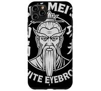 Bak Mei La Ceja Blanca Gran Maestro Kung Fu Carcasa para iPhone 11 Pro Max