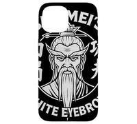 Bak Mei La Ceja Blanca Gran Maestro Kung Fu Carcasa para iPhone 15