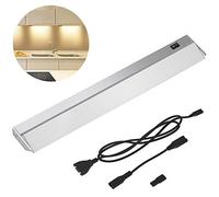 BAKAJI Lámpara de iluminación empotrable, longitud 90 cm, barra 90 LED, 15 W, blanco natural 4000 K, alta luminosidad 1200 lm, foco delgado de aluminio para muebles con pantalla orientable