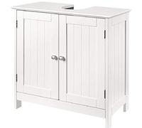 BAKAJI Mueble bajo Lavabo baño 2 estantes, Madera, Varios