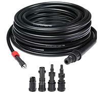 BAKAJI Sonda de Purga de tuberías para Lavadora de Alta presión, 15 Metros, Sistema antitorceduras, Conector Interno en Revestimiento de Cobre, Revestimiento de PVC, máxima Resistencia, 160 Bar con 4