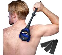 BakBlade Afeitadora de Espalda Masculina, Mango Extralargo de 58,4 cm para un Afeitado Apurado e Indoloro | La Rasuradora Espalda para Hombre Definitiva con + 3 Cuchillas Desechables de Recambio