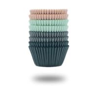 Bake Choice Moldes para Muffins de Papel 200 Piezas Moldes para Magdalenas para Hornear Dulces, Antiadherentes para Uso Alimentario en Pergamino para Fiestas de Cumpleaños Restaurante Pastelería