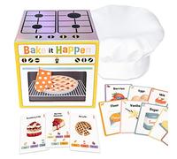 Bake it Happen,Juegos de cartas para niños de 8 a 12 años,Juegos familiares para niños y adultos,Un juego de habilidad de estrategia y sabotaje,Viene con divertido sombrero de chef