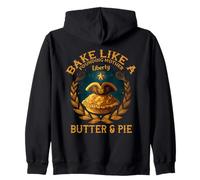Bake Like A Founding Mother Liberty Butter and PIE Sudadera con Capucha