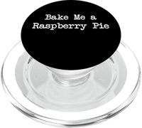 Bake Me a Raspberry Pie Divertidas Frambuesas Minimalista PopSockets PopGrip para MagSafe