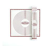 Bake-O-Glide Alfombrilla Enrollable Impresa, Tela de Vidrio Tejida recubierta de Silicona, marrón, Compact