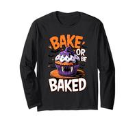 Bake or Be Baked Funny Baking Vampires Halloween Manga Larga