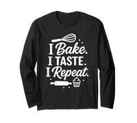 Bake Taste Repeat First Mothering Sunday Cute Baking Mom Manga Larga