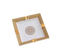 BAKEBK Cenicero de porcelana europea, cenicero de mesa de centro para hombre, mesa de café, cenicero de computadora, sala de estar, oficina, cenic