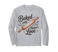 Baked with Nana's Love - Diseño de Rodillo Manga Larga