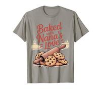 Baked with Nana's Love - Rodillo de Cocina con diseño de Galleta Camiseta