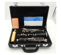 Bakelite A Clarinets R13 Clarinete Profesional Llaves Plateadas 17 Llaves Con Estuche Bucal Clarinetes