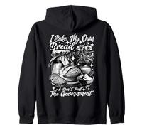 Baker Bake Own Bread Dont Trust Government Masa madre Sudadera con Capucha