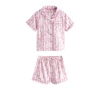 Baker by Ted Baker Pijama rosa / rosa oscuro / blanco 110 rosa / rosa oscuro / blanco