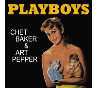 Baker Chet Y Art Pepper - Playboys (Vinilo De Mármol Amarillo)