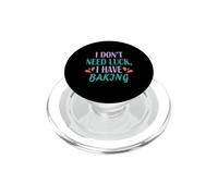 Baker: Es Curioso, no Necesito Suerte, Tengo repostería PopSockets PopGrip para MagSafe
