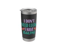Baker: Es curioso, no necesito suerte, tengo repostería Vaso térmico de acero inoxidable de doble pared