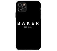 Baker EST. 2026 Pastelero Chef Pastelería Escuela Graduación Carcasa para iPhone 11 Pro MAX