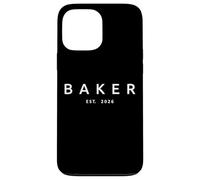 Baker EST. 2026 Pastelero Chef Pastelería Escuela Graduación Carcasa para iPhone 13 Pro MAX