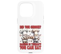 Baker GNOME Pun with Funny Sayings For Women Who Love Baking Carcasa para iPhone 15 Pro