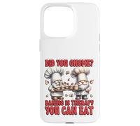 Baker GNOME Pun with Funny Sayings For Women Who Love Baking Carcasa para iPhone 15 Pro MAX