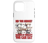 Baker GNOME Pun with Funny Sayings For Women Who Love Baking Carcasa para iPhone 16 Pro MAX