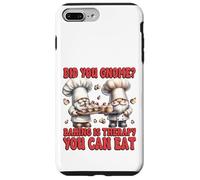 Baker GNOME Pun with Funny Sayings For Women Who Love Baking Carcasa para iPhone 7 Plus/8 Plus