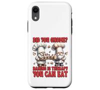 Baker GNOME Pun with Funny Sayings For Women Who Love Baking Carcasa para iPhone XR