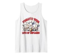 Baker Gnomes with Funny Sayings Todays Vibe Lots of Cupcakes Camiseta sin Mangas