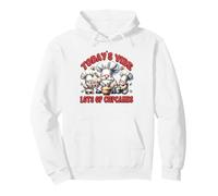 Baker Gnomes with Funny Sayings Todays Vibe Lots of Cupcakes Sudadera con Capucha