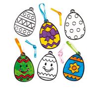 Baker Ross Atrapador de Sol de Huevos de Pascua - Paquete de 8, Manualidades para Niños (AC666)