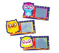 Baker Ross AX603 Pizarras Mágicas Búhos Pequeños - Paquete De 12, Pizarras De Dibujo Para Rascar Para Niños, Bolsas De Fiesta Y Juguetes Pequeños Para Niños